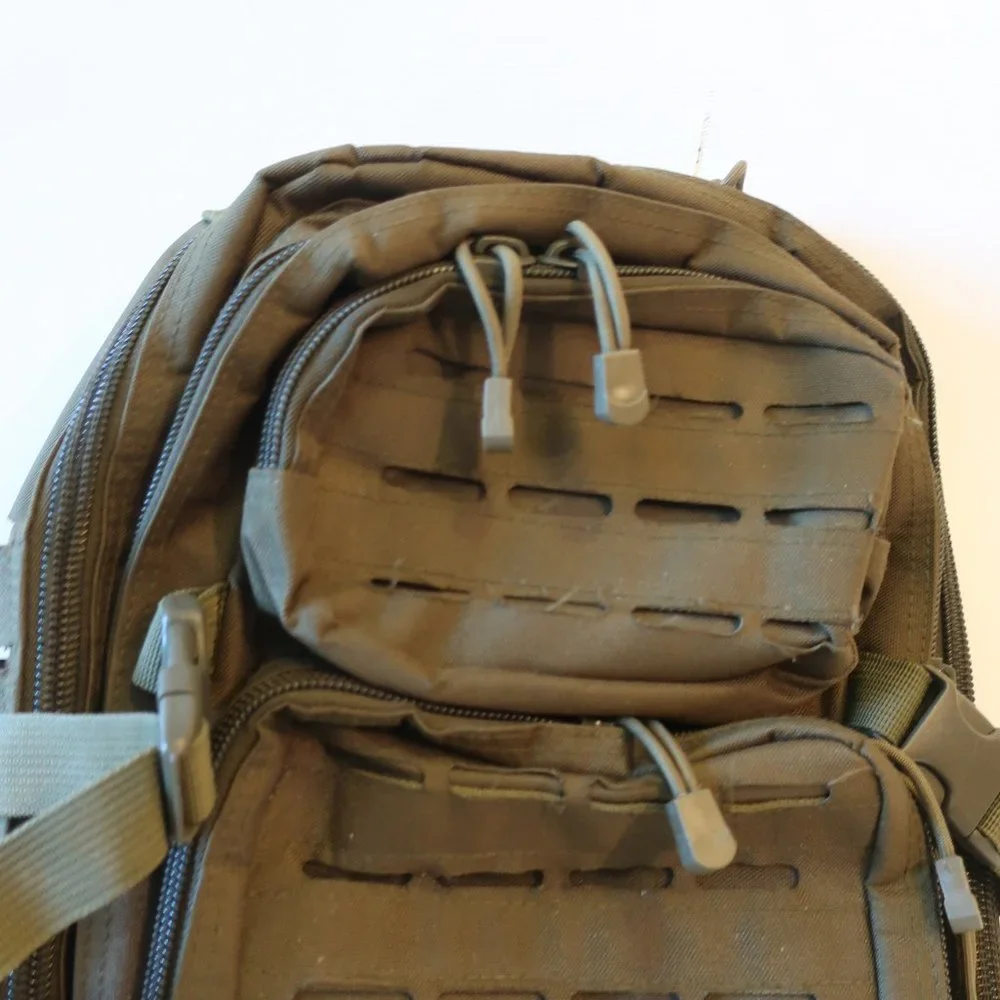 Unisex MFH Army Green Camera Backpack Bag *